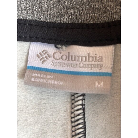 COLUMBIA Women's Columbia Lodge Hybrid Full Zip Color Block Black Grey Medium - Picture 6 of 11